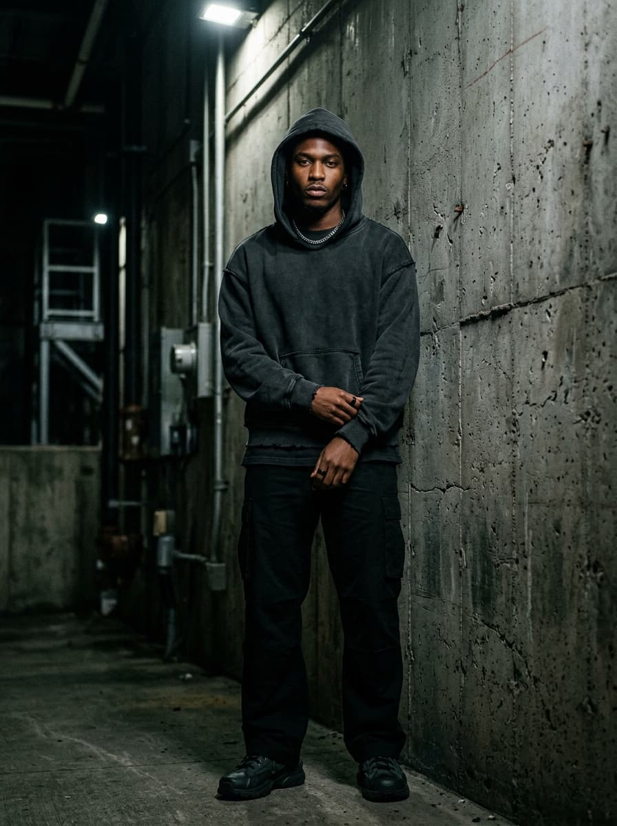 Streetwear movement hoodie drop
