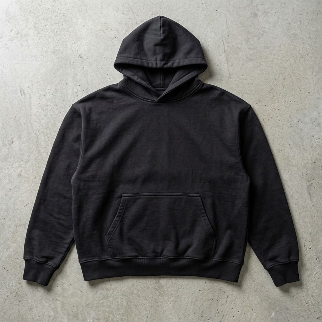 WASHED OVERSIZED HOODIE