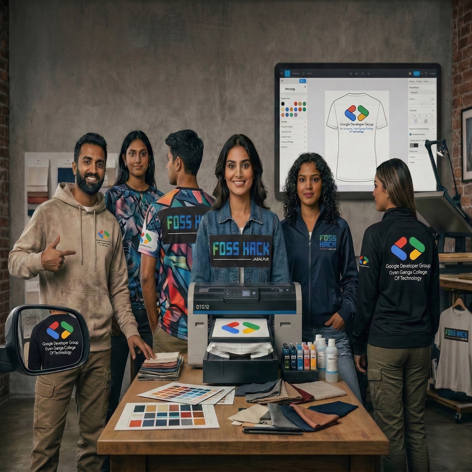 The Iron Discipline "Gym Life" Drop-Shoulder Tee - Image 2